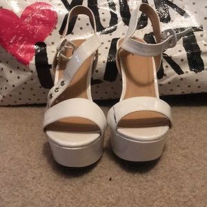 White heels